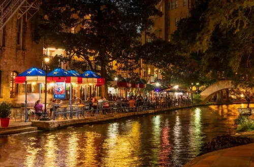 San Antonio River Walk in Texas