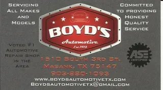 Boyd's Automotive