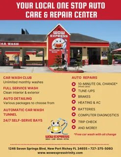 Wow Express Car Wash and Oil Change