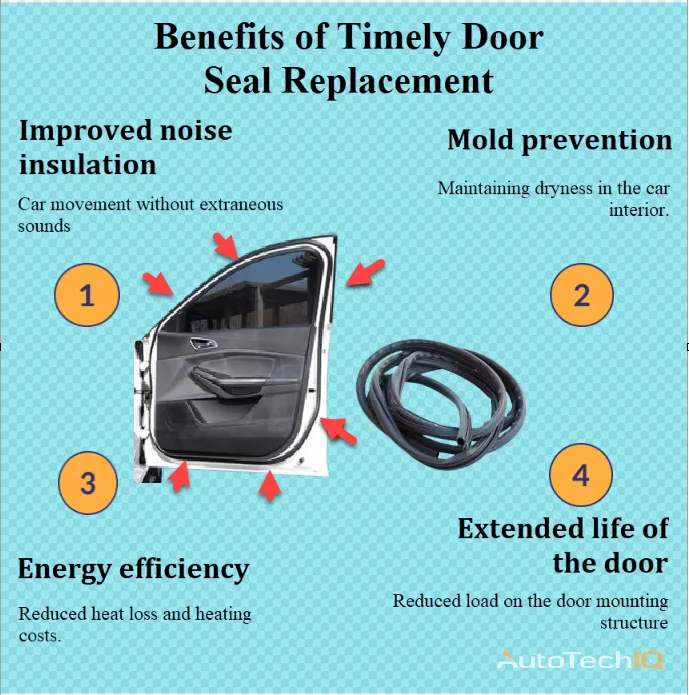 Door Seal Replacement with information about the need for carrying out