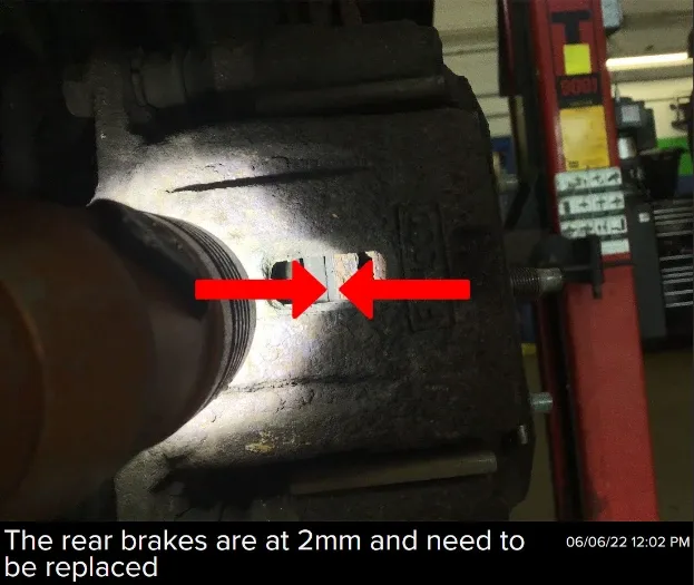 Brake Pads Are Thin