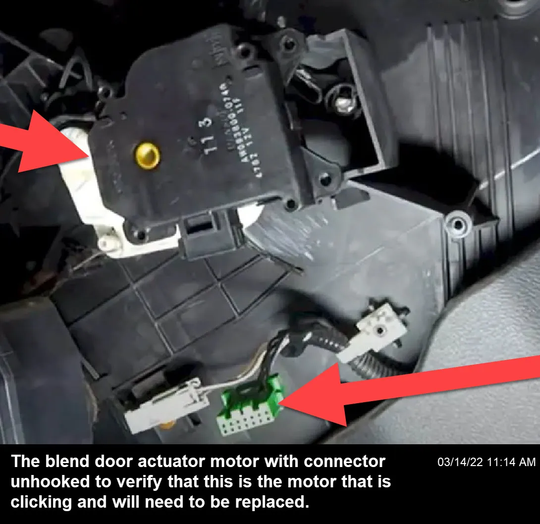 Blend Actuator Failing