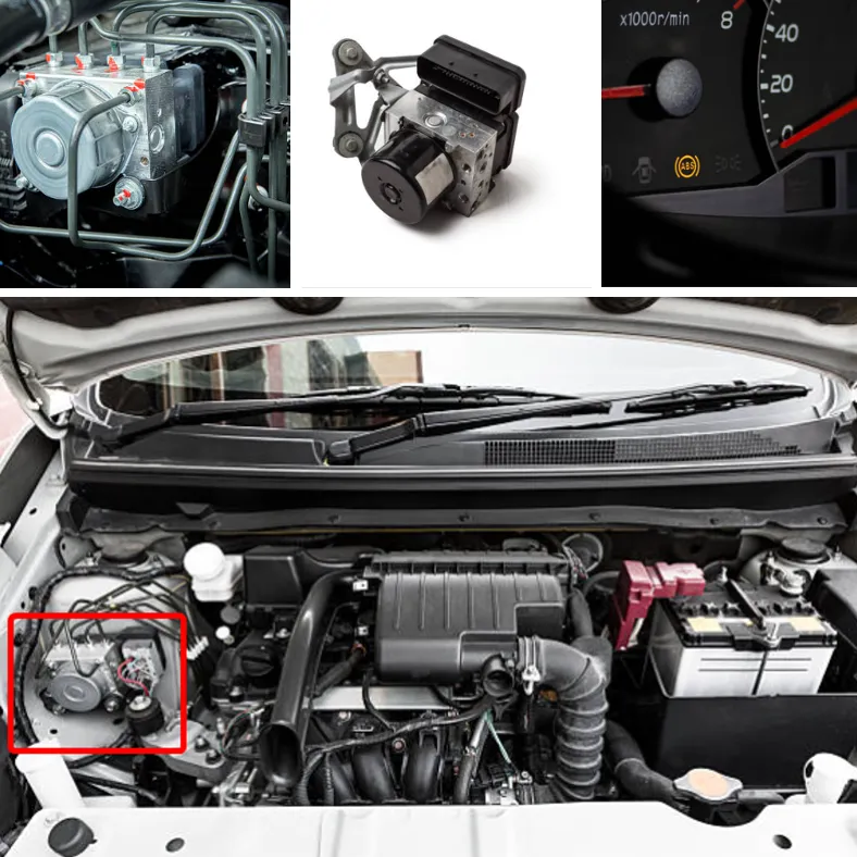 Abs pump information about the need for replacement