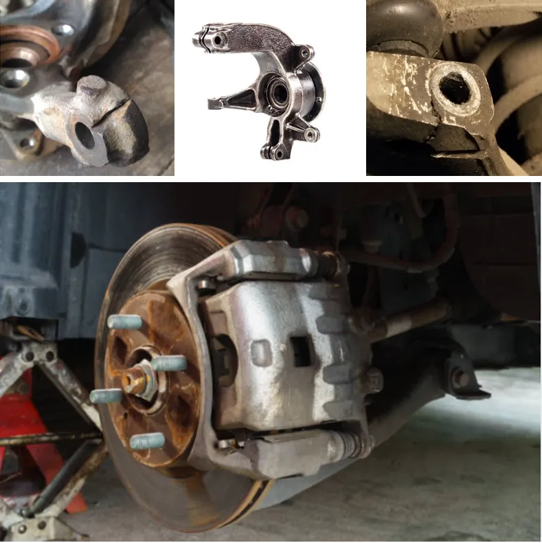 Steering Knuckle information about the need for replacement