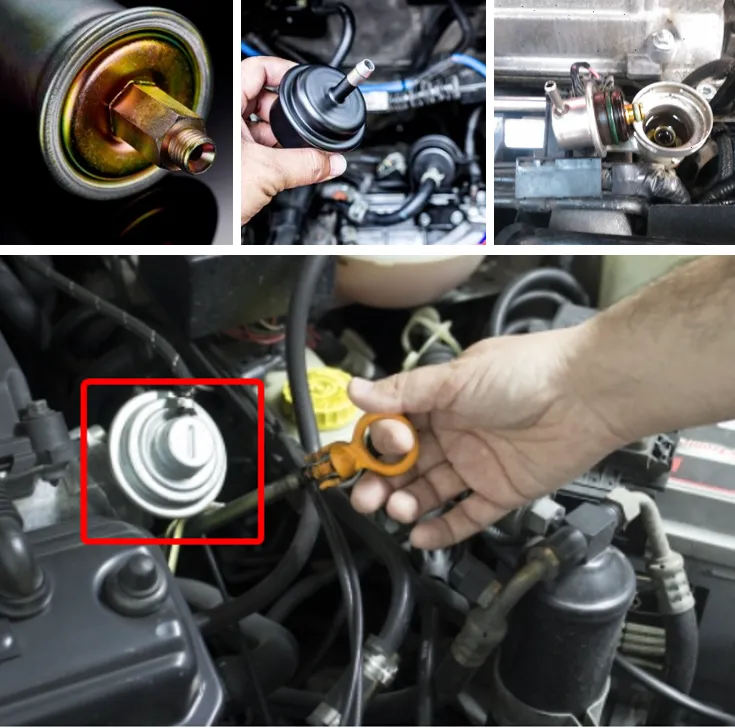 Fuel Pressure Regulator information about the need for replacement