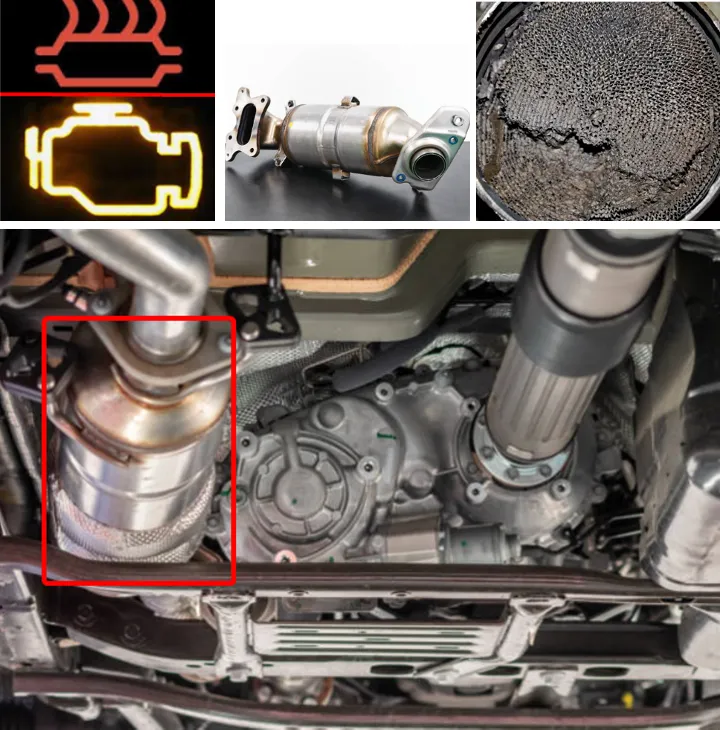 catalytic converter information about the need for replacement