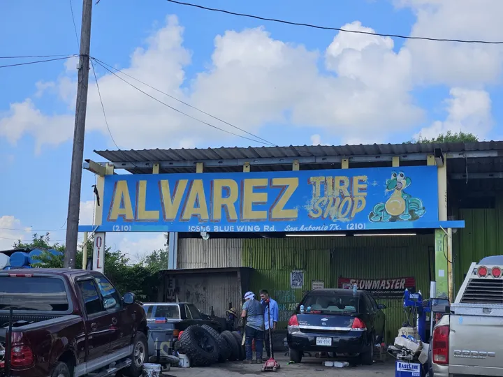 Alvarez tire shop