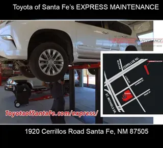 Toyota of Santa Fe Express Maintenance