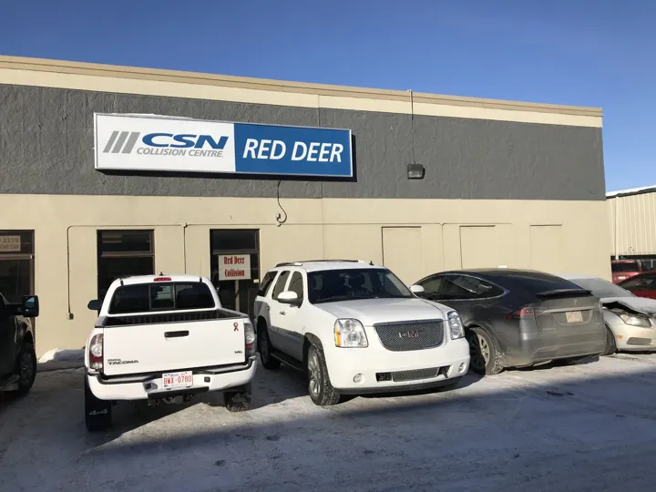 CSN Red Deer Collision South