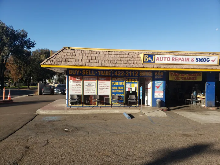 B & J Auto Repair Smog & Sales