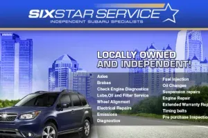 Six Star Subaru Service