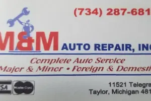 M & M Auto Repair and M & M Auto Sales